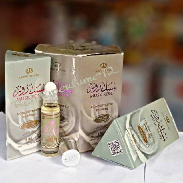 Parfum DOBHA 6ml Non Alkohol Aroma Musk Rose