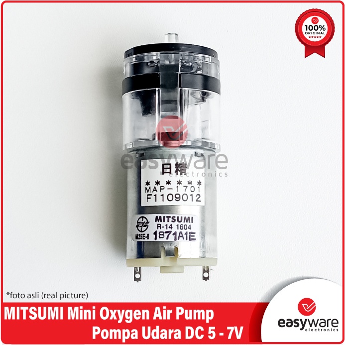 MITSUMI Mini Oxygen Air Pump DC 5V-7V Pompa Udara mini