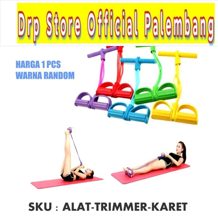 Tummy Trimmer Alat Olahraga Home Gym Alat Pelangsing Perut karet