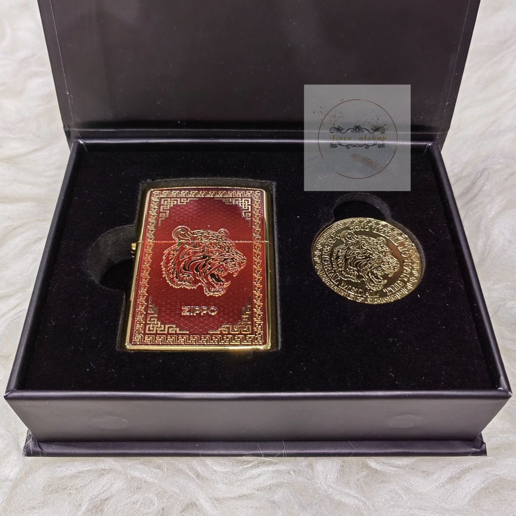 ZIPPO LIGHTER / MANCIS KOREK ZIPPO ORIGINAL YEAR OF TIGER SPECIAL LIMITED EDITION