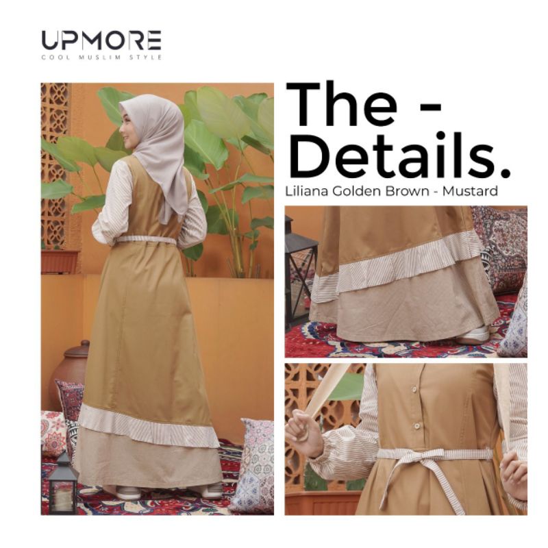 GAMIS UPMORE LILIANA GOLDEN BROWN MUSTARD