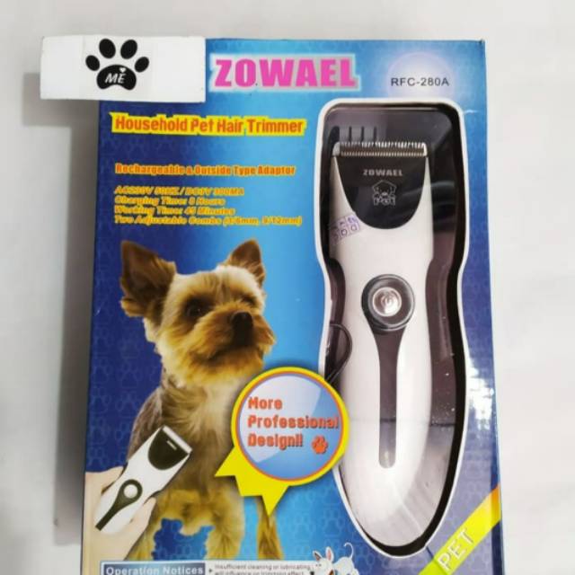 Pet Clipper Alat Cukur Anjing Kucing HOUSEHOLD PET HAIR CLIPPER