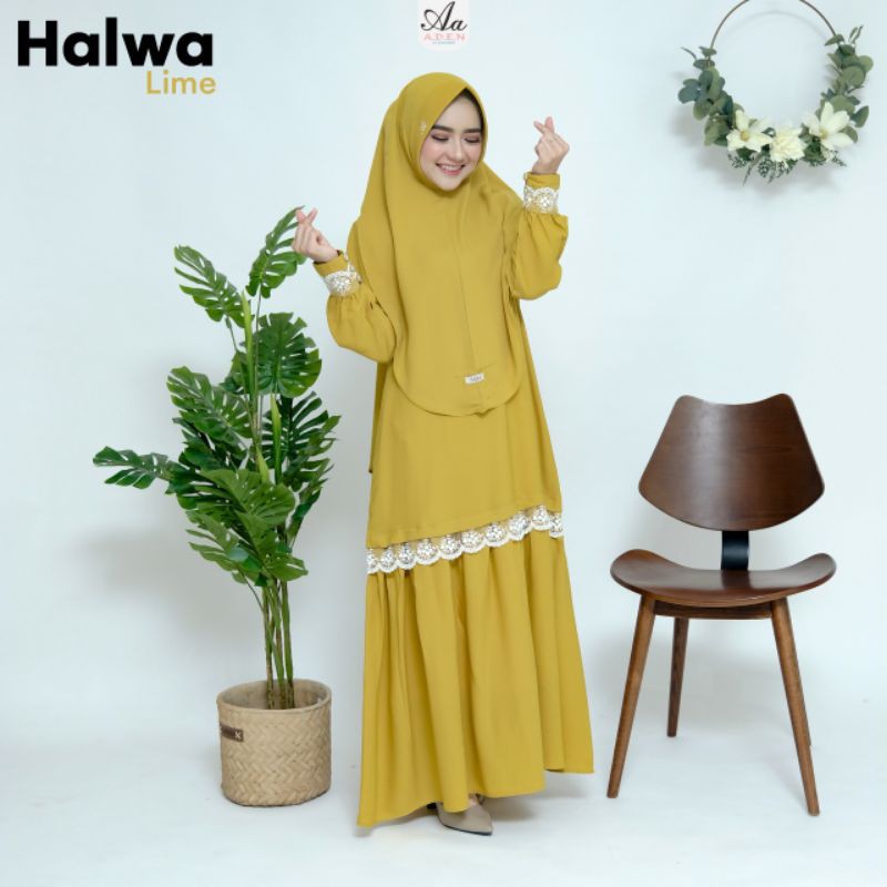 SALE HALWA DRESS ADEN / DISKON / GAMIS DISKON / GAMIS MURAH / GAMIS SYARI / GAMIS LEBARAN