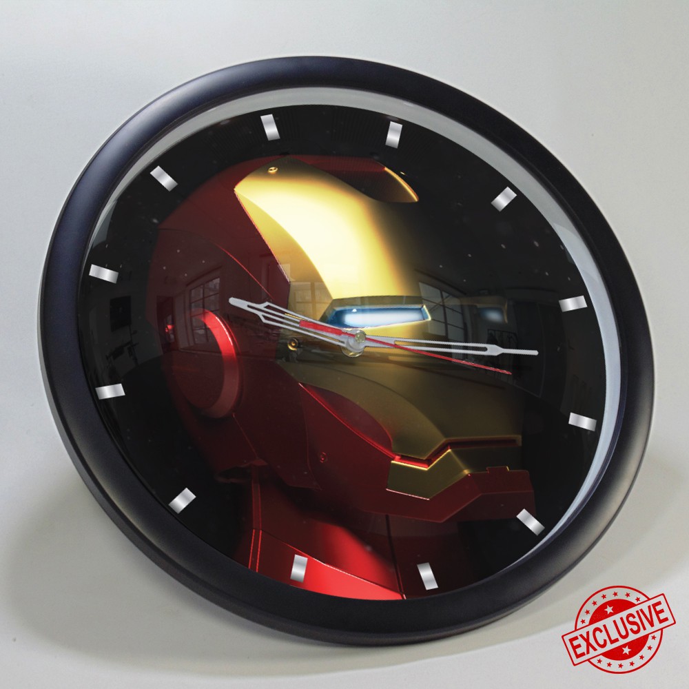 (ISTIMEWA &amp; BAGUS) JAM DINDING IRON MAN MARVEL - LIMITED EDITION