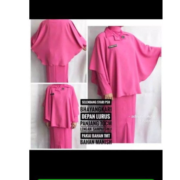Selendang syari psr ykb bhayangkari