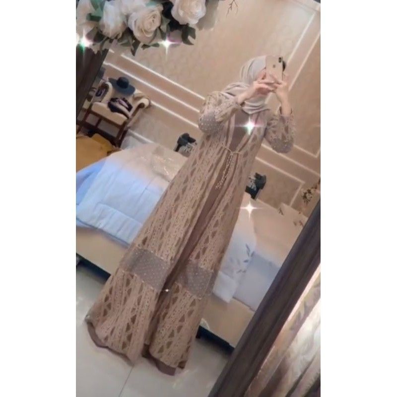 CHAMILIA DRESS / REFERENSI JENNA HARRA IED SERIES KALEELA / JAVINA JENA HERA