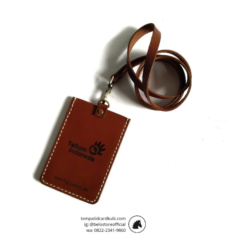 

Tempat ID Card Name Tag Kulit Singkawang