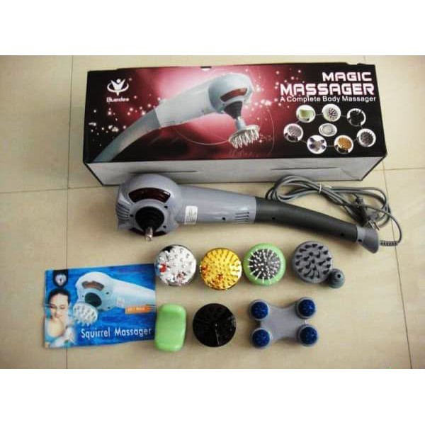Alat Pijat 8 in 1 / alat pijat portable 8 in 1 serbaguna / Portable Magic Massagger 8 in1