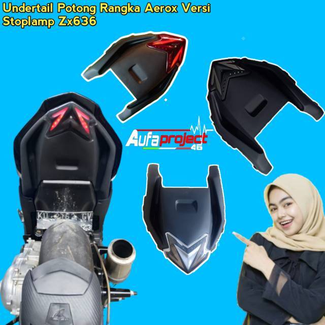 Undertail Aerox Potong Rangka Aksesoris Aerox 155