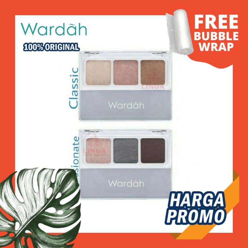 WARDAH EYEXPERT EYE SHADOW CLASIC &amp; PASSIONATE