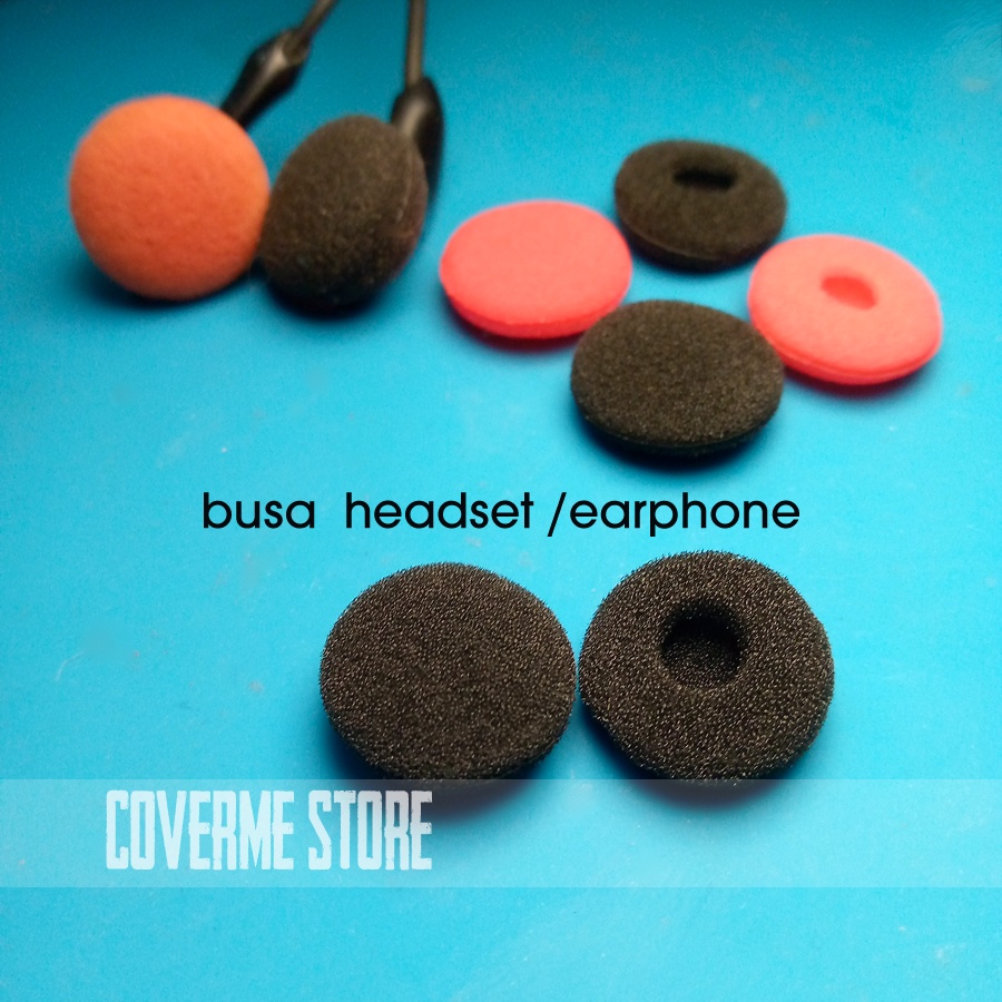 5 pasang busa headset / foam earbud kgis vido mx500