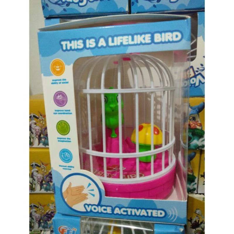 mainan burung bisa bunyi