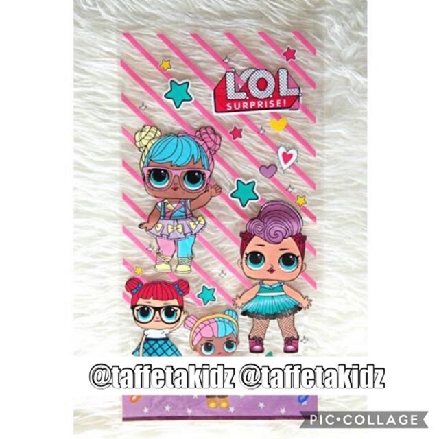 Plastik snack LOL/  LOL  / Plastik LOL / plastik souvenir LOL