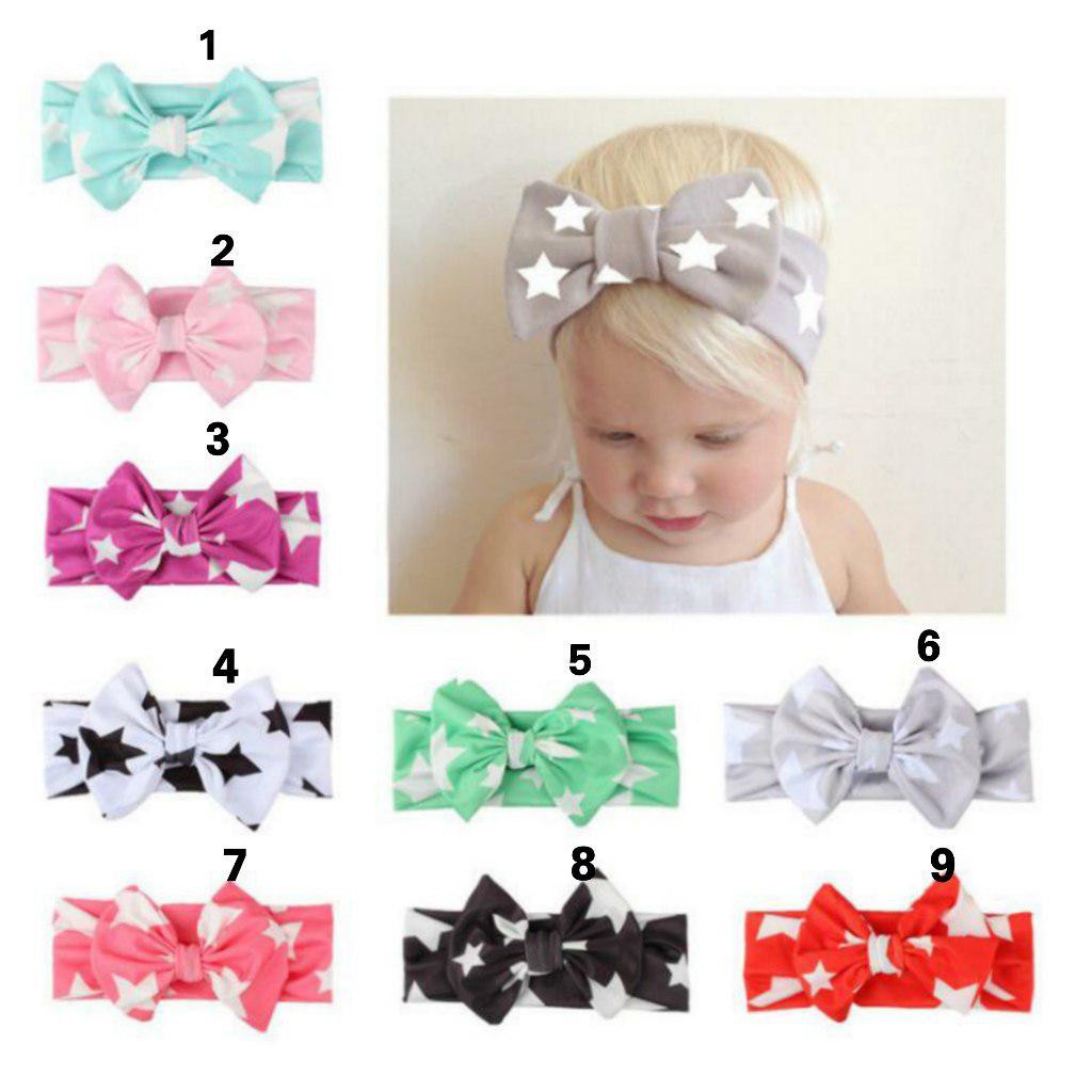 LID8058 -  Bandana Bayi / Headband / Aksesoris rambut / Pita bayi cewek lucu soft