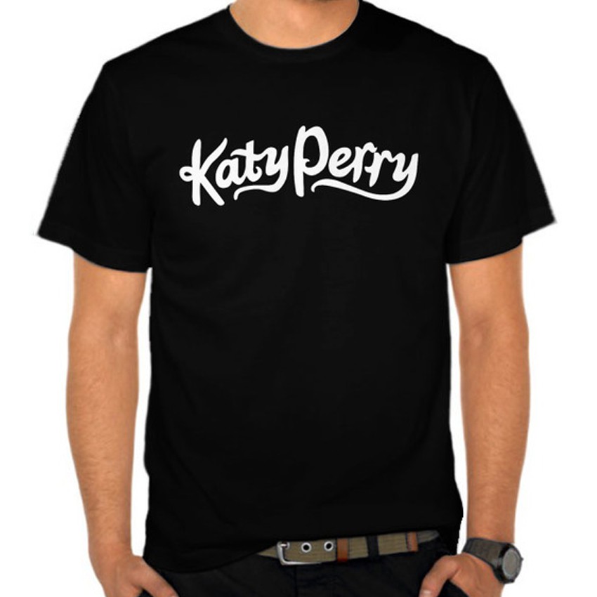 Kaos Distro Katy Perry Black PREMIUM