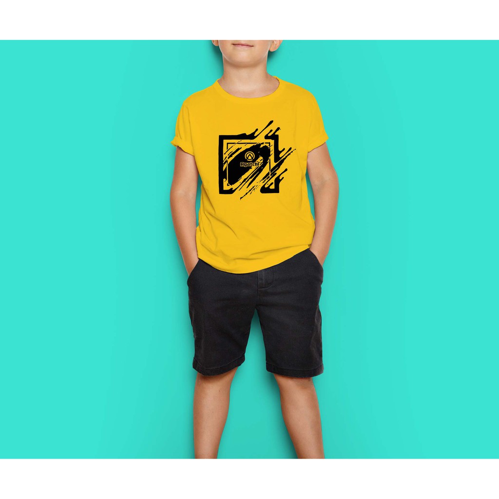 Baju Anak / Kaos Anak Distro Agatchi - Abstrak / Kotak