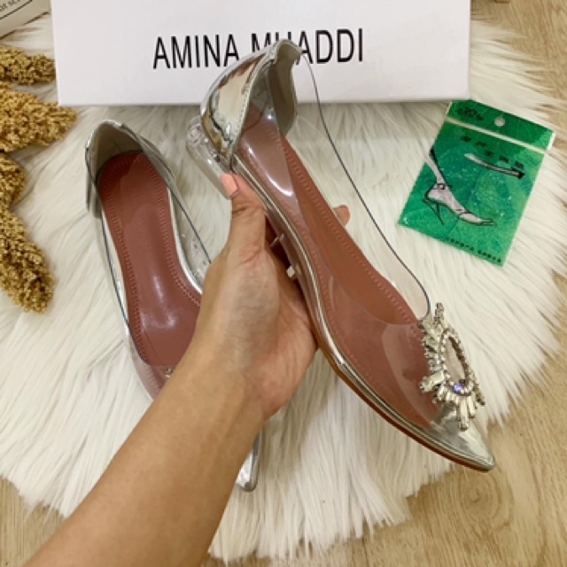 SEPATU WANITA AMINA MUADDI AMS05 AMS06 HEELS PREMIUM IMPORT