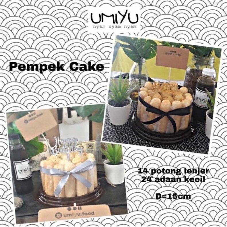 Dimsum Cake Halal / umiyu cake siomay tart ayam / kue ulang tahun / birthday cake / pempek cake
