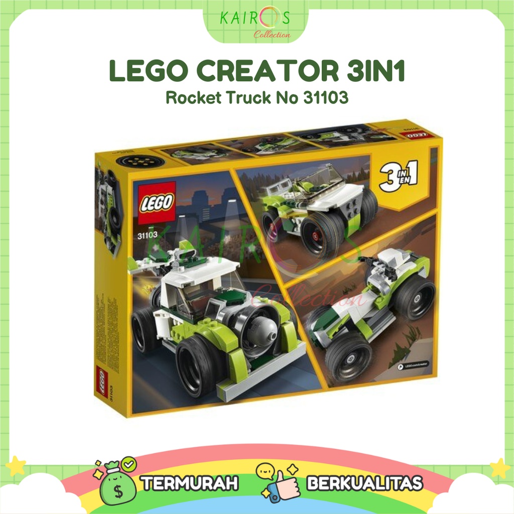 LEGO Creator 3in1 31103 LEGO 31103 Rocket Truck