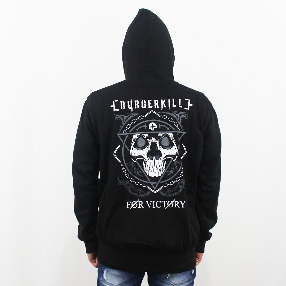 JAKET BURGERKILL HEAVY METAL M L XL XXL 03 - JAKET MUSIK METAL BURGERKILL - HOODIE MUSIK BURGERKILL