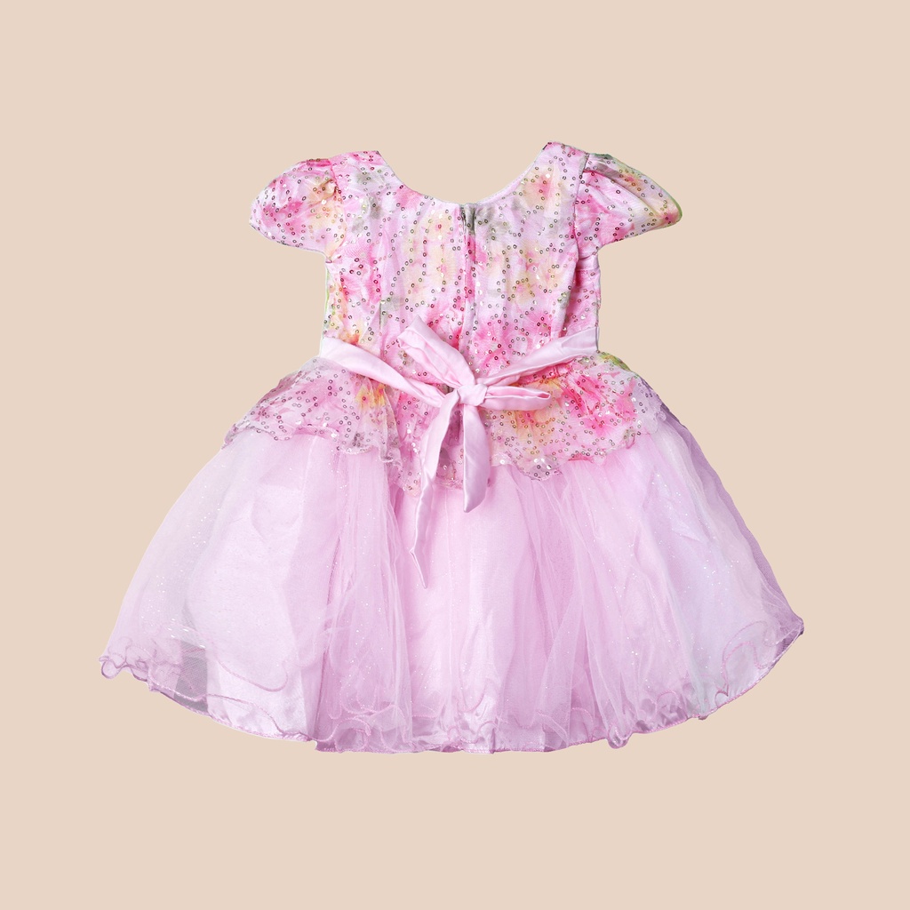 Clarissa Dress Anak Perempuan Brokat Tile Tutu(1684)