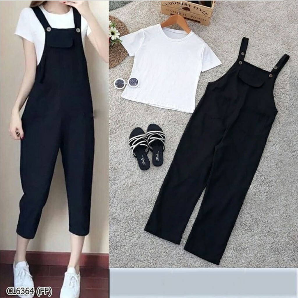 QUINNYSHOP-COD-HF-BAJU JUMPSUIT WANITA-BAJU TERUSAN-BAJU KODOK WANITA REMAJA TERBARU