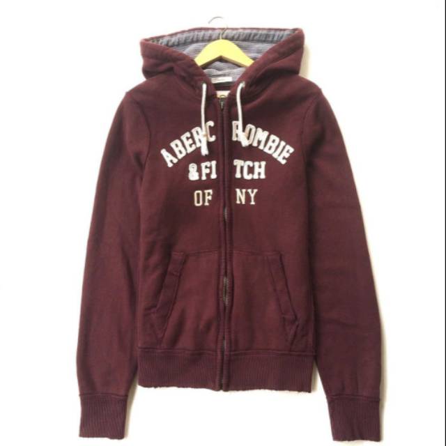 abercrombie zip hoodie