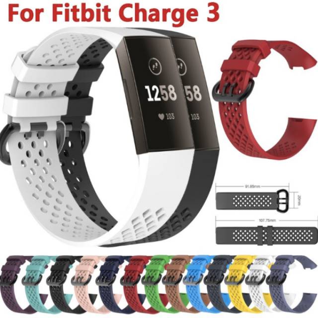 Strap silicon FITBIT Charge 3 soft TPU