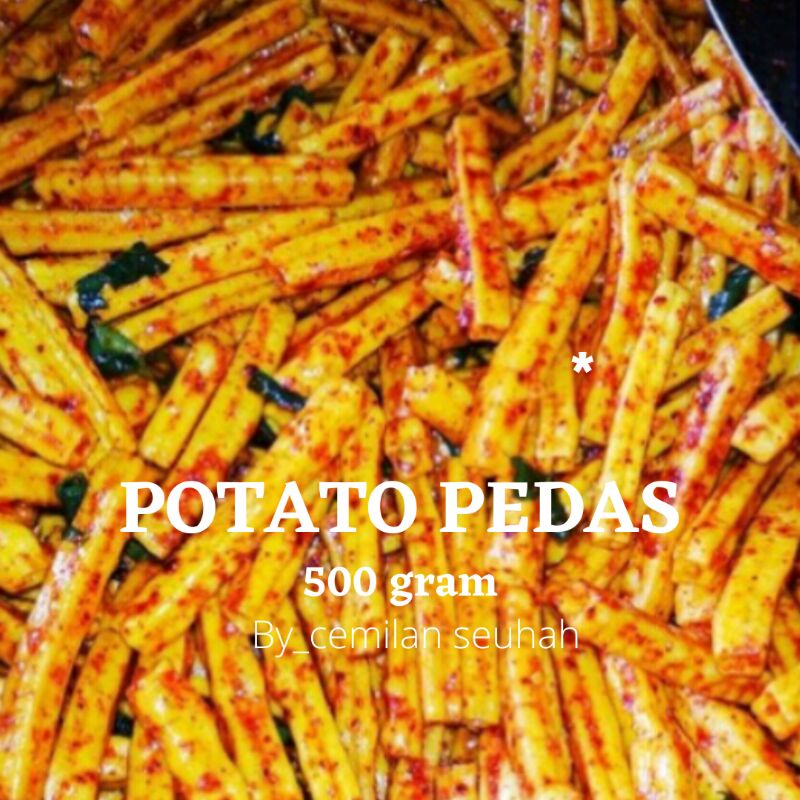 Potato pedas daun jeruk isi 500 gram