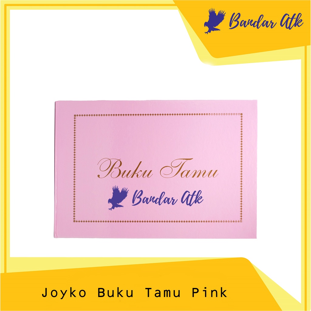 

Buku Tamu Daftar Undangan Guest Book Joyko GB2030 PINK [1 PCS]