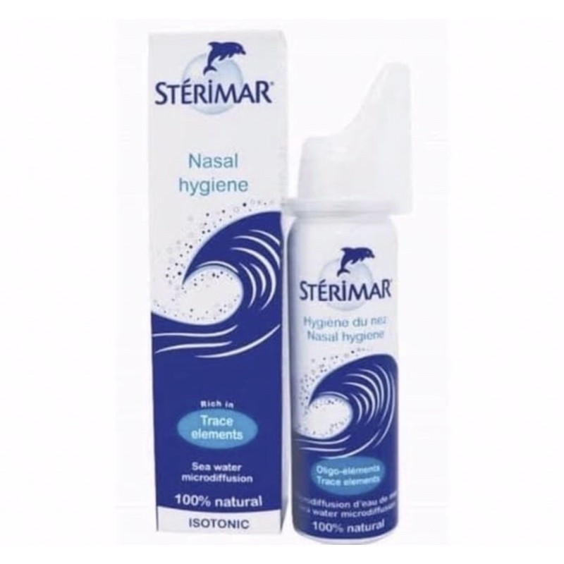 Sterimar nasal hygiene 50 ml ( membersihkan bakteri &amp; virus di hidung )