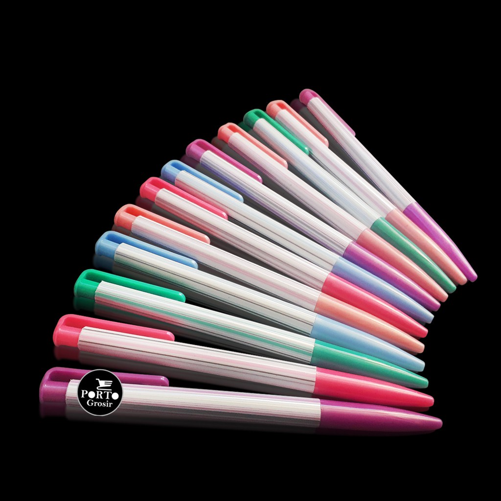 

Standard Blive Nox PER PAK Black Ink Pen Tinta Hitam Pena 0.3 B'Live Pulpen Ballpoint 03 12pcs Lusin