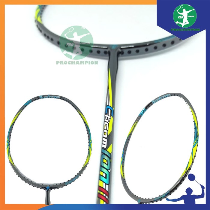 TOALSON CHROME ION II RAKET BADMINTON ORIGINAL