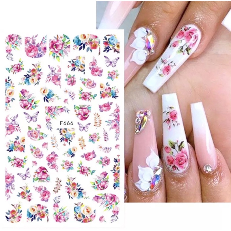 Hiasan Kuku Nail Art Stiker