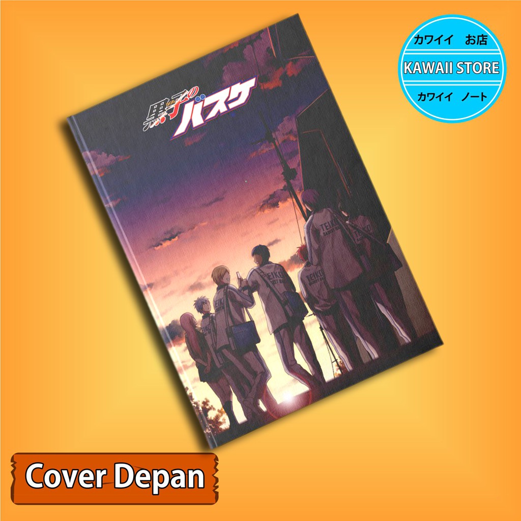 

Notebook / Pocket book Hard Cover Anime KUROKO NO BASUKE TEIKO SCHOOL uk A5 & A6 / Notes Book