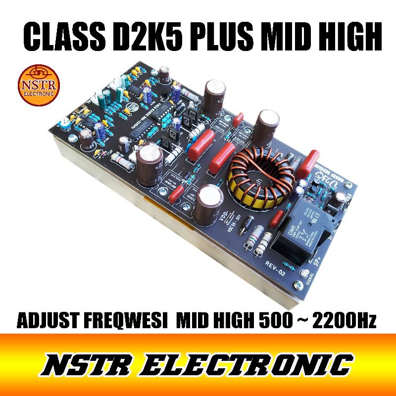 Class D 2K5 RMS 2500WATT FITUR SUB DAN MID