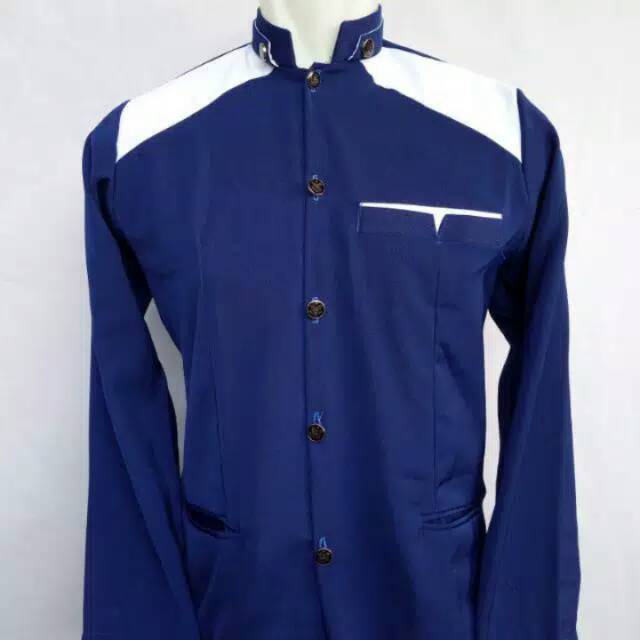 Jasko polos kombinasi putih