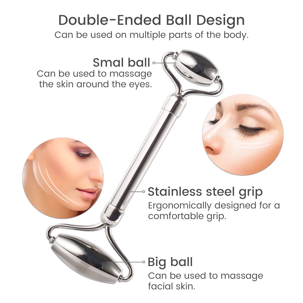 Salorie 304 Plat Stainless Steel Untuk Terapi Pijat Gua Sha