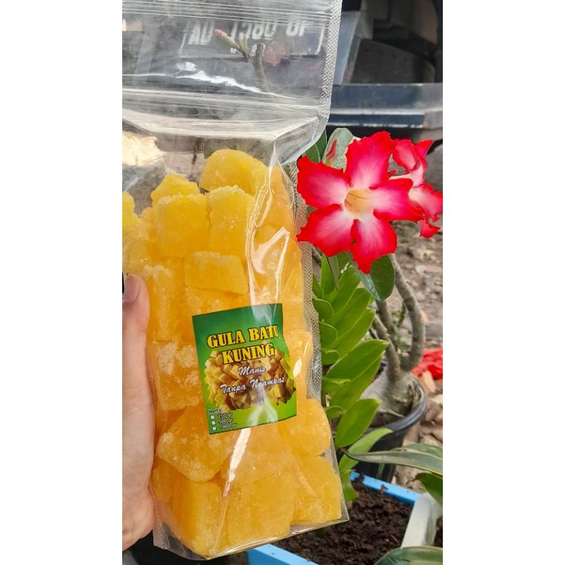 

Gula Batu kuning kemasan setengah kilo | 500gr