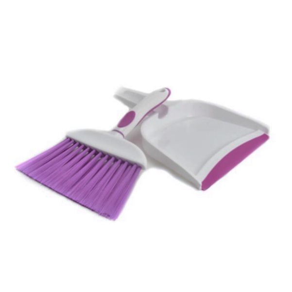 Duster &amp; Dustpan Set Sapu Kecil Sapu dan Pengki Mini Mobil Putih Ungu Hijau Dust Pan Pruple Green Mini Broom Proclean Pro Clean Mini Brush