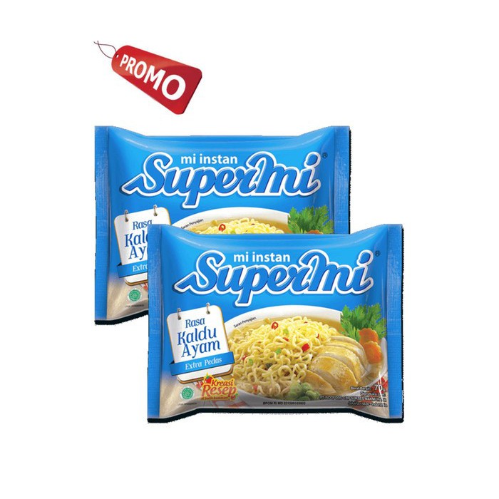 

Mie Supermie Kaldu Ayam/ Mie Instant Supermie/ Mie Rebus Supermie / Mie Supermie Spesial Ayam Bawang