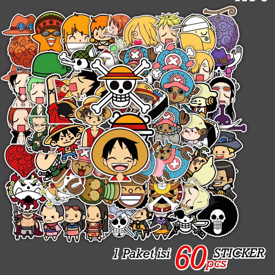 

⭐ [ MAC ] 60 PCS STICKER KARTUN ANIME ONE PIECE MONKEY D. LUFFY RORONOA ZORO NICO ROBIN NAMI LUCU AESTHETIC ANTI AIR UNTUK LAPTOP CASE TUMBLER KOPER HP - K16 Discount Today/【F⚡ASH SALE✅】/DISKON BRANDS FESTIVAL/[COD]/〖3.3 FLASH SALE〗