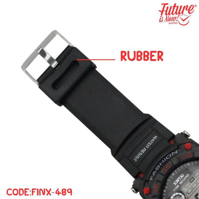 JAM TANGAN SPORT DIGITAL - RUBBER STRAP - 5 PILIHAN WARNA - FINX-489