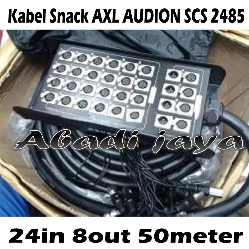 KABEL SNACK AXL AUDION SCS2485 SCS 2485 24in 8out 50m ORIGINAL