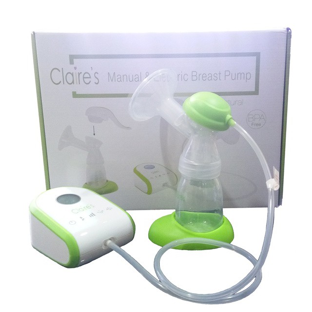 Claire's Manual &amp; Electric Breast Pump - BPA27