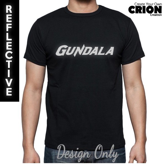 Kaos Gundala Putra Petir Logo Reflective By Crion