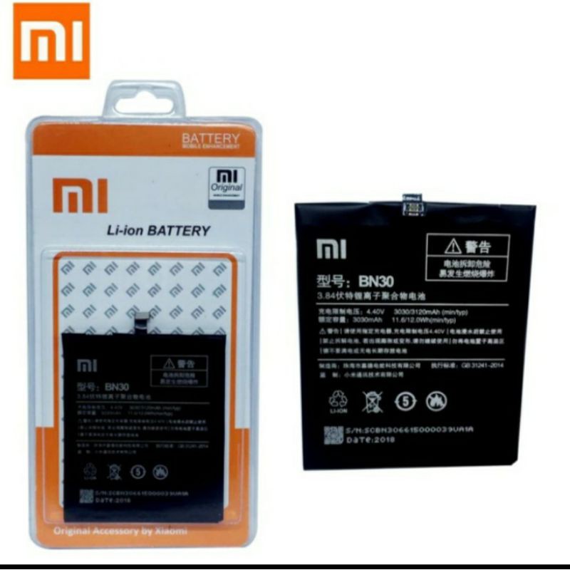 BATERAI XIAOMI REDMI 4A BN 30 ORIGINAL BATERAI