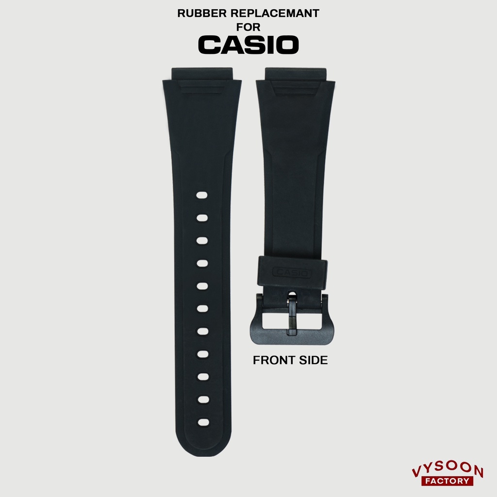 Rubber Tali Strap Karet Casio GShock W218H W 218H AE1300W AE 1300WH