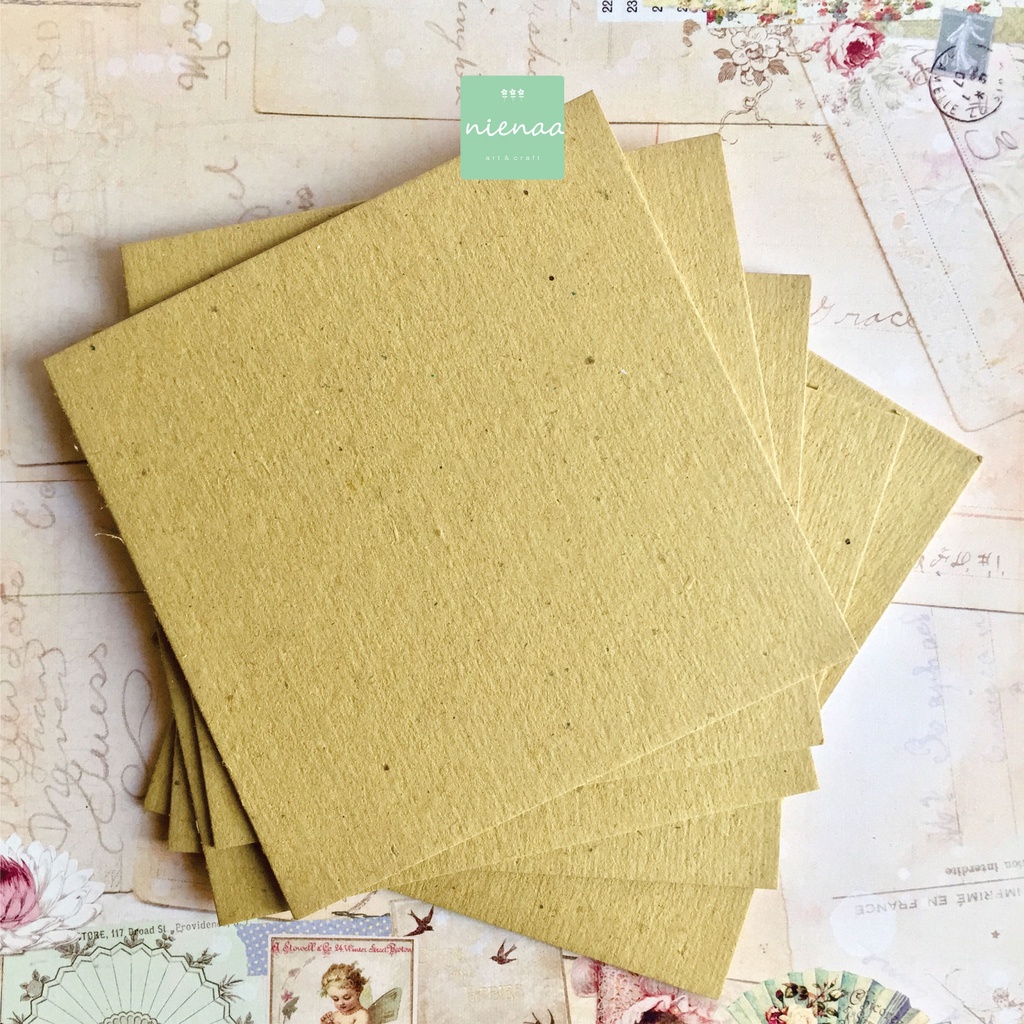 

BAHAN SCRAPBOOK - Karton Kuning | Hardcover 2mm