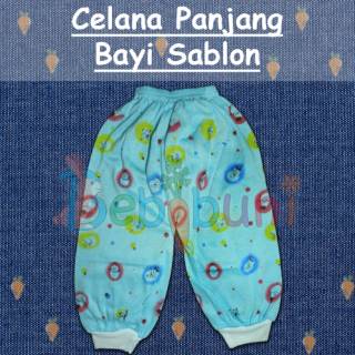  Baju  Pakaian Bayi  Newborn Celana Panjang Sehari  hari  Motif 